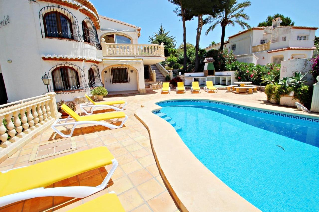 Rondel - Sea View Villa With Private Pool In Costa Blanca Moraira Exterior foto