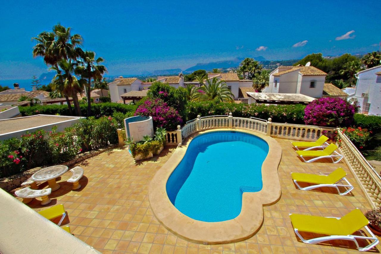 Rondel - Sea View Villa With Private Pool In Costa Blanca Moraira Exterior foto