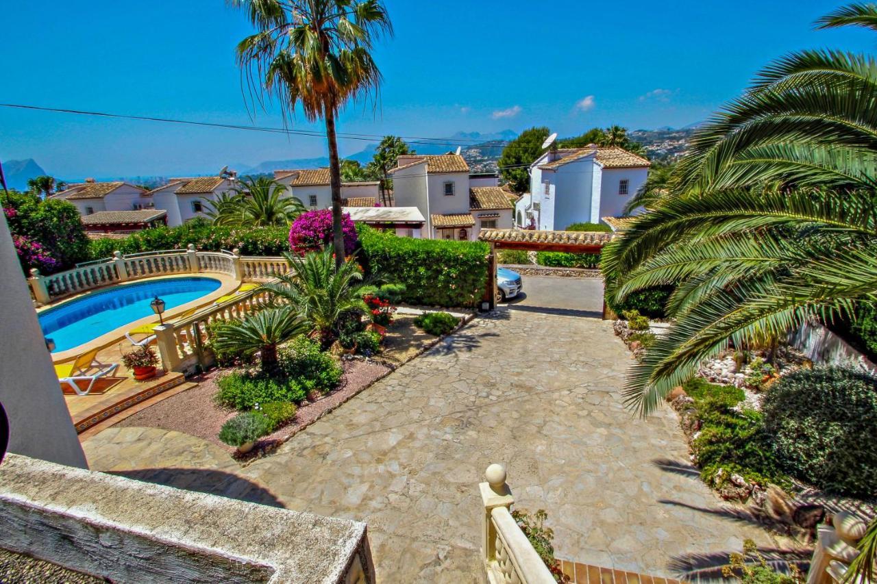 Rondel - Sea View Villa With Private Pool In Costa Blanca Moraira Exterior foto