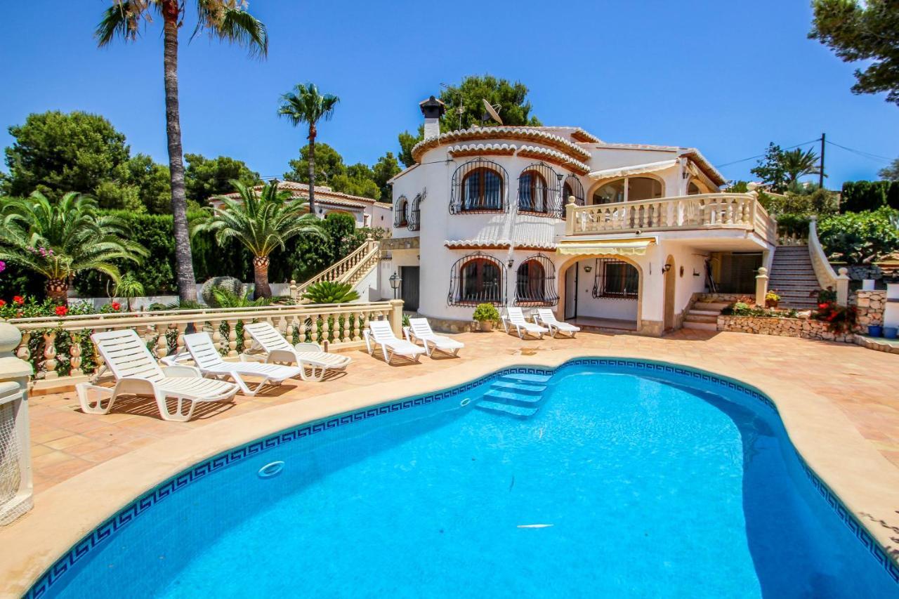 Rondel - Sea View Villa With Private Pool In Costa Blanca Moraira Exterior foto